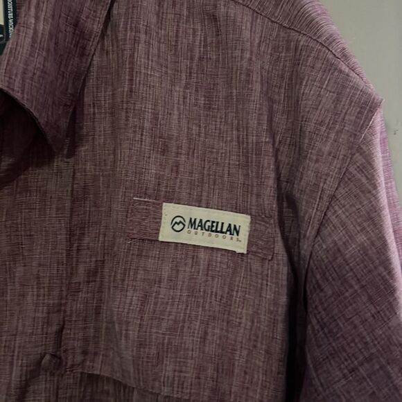 Magellan outdoors, fish gear, moisture wicking, button down shirt, size large - Picture 10 of 10